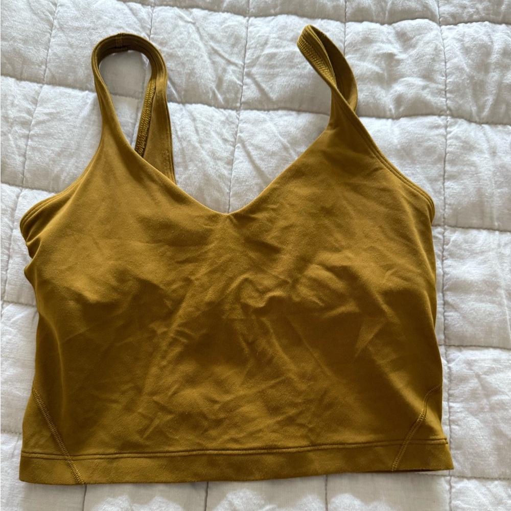 Lululemon Align Tank Top Cropped Yoga Athletic Activewear Size 4